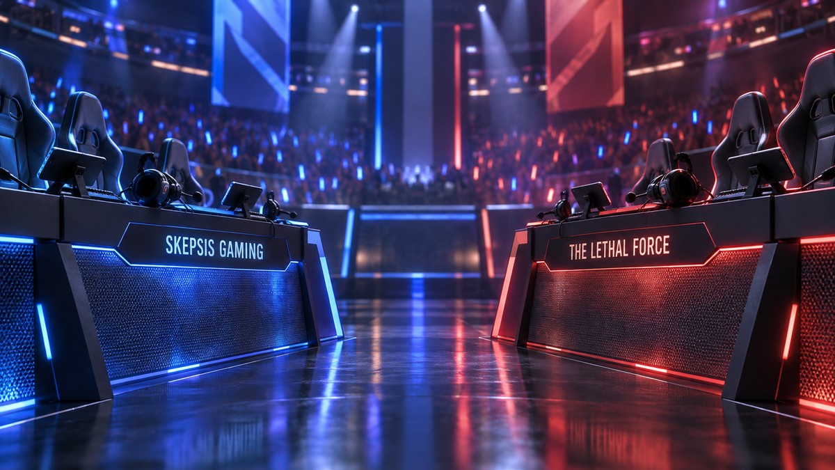 Mobile-Esports-Teamstationen für Skepsis Gaming gegen The Lethal Force