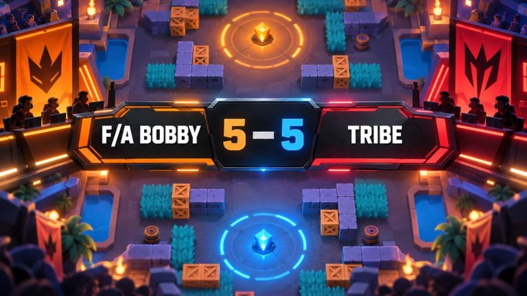 F/A Bobby och TRIBE delar 5-5 i träningsmatch
