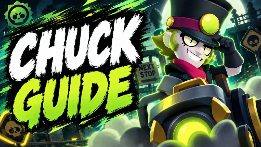 ULTIMATA CHUCK-GUIDEN! 🚂 Bästa build, gadgets, star powers & tips | Brawl Stars