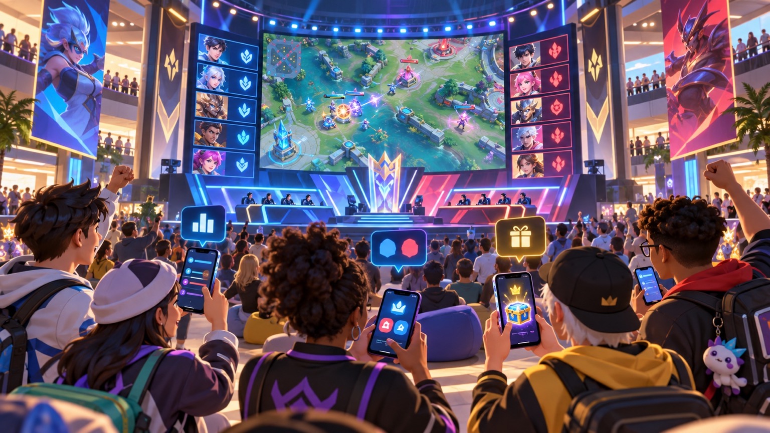 Brawl Stars-esportsseere, der følger LCQ via det officielle eventhub