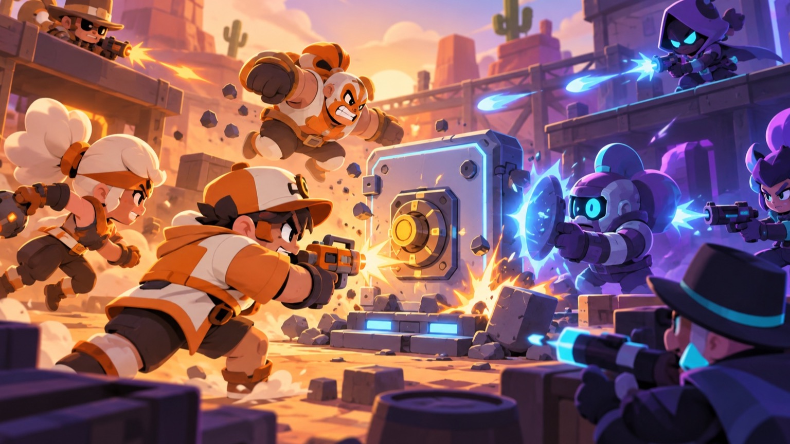 Pizza Congelada F/A tar Heist-raden under Brawl Stars-träning