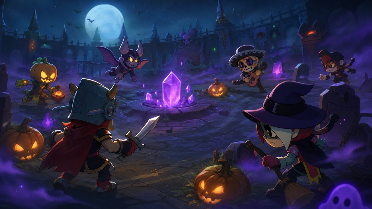 Brawl-O-Ween-skins i en hjemsøgt arena