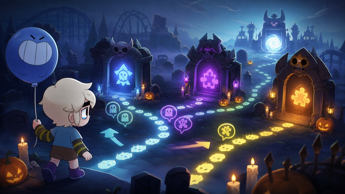 Gus가 Brawl-O-Ween 스토리 경로를 따릅니다