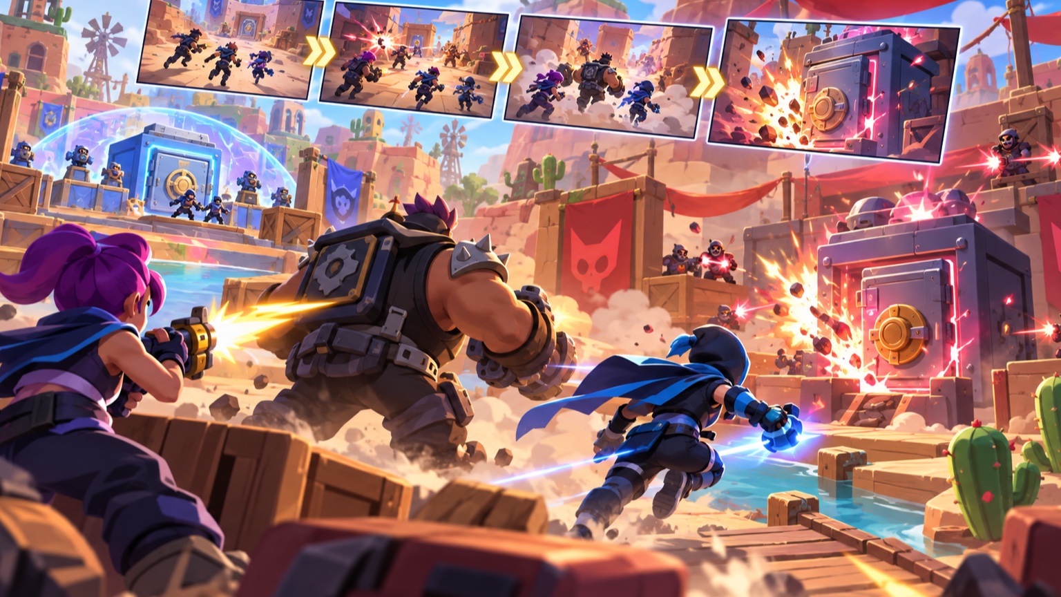 Brawl Stars Heist-safe under press i SKC EA:s träning