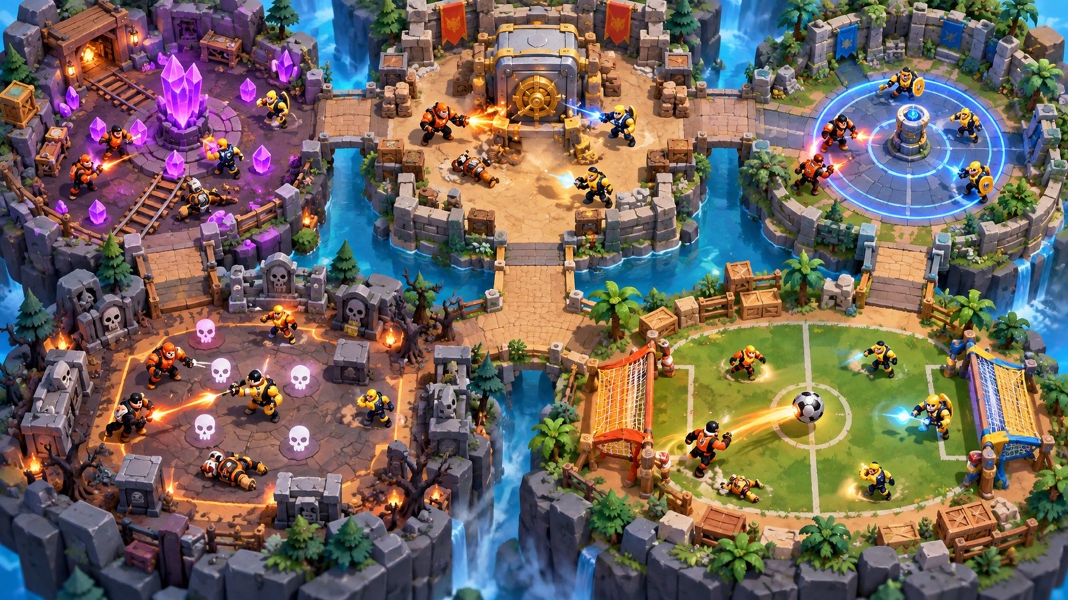 TH en NAVI wisselen voordelen uit over vijf verschillende Brawl Stars-modi