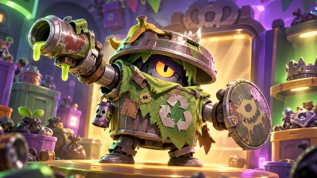 8일차에 무료 Trash Goblin Darryl 해금