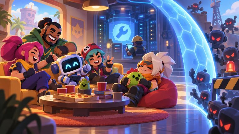 Brawl Stars richt zich op botspam in Friendly Rooms