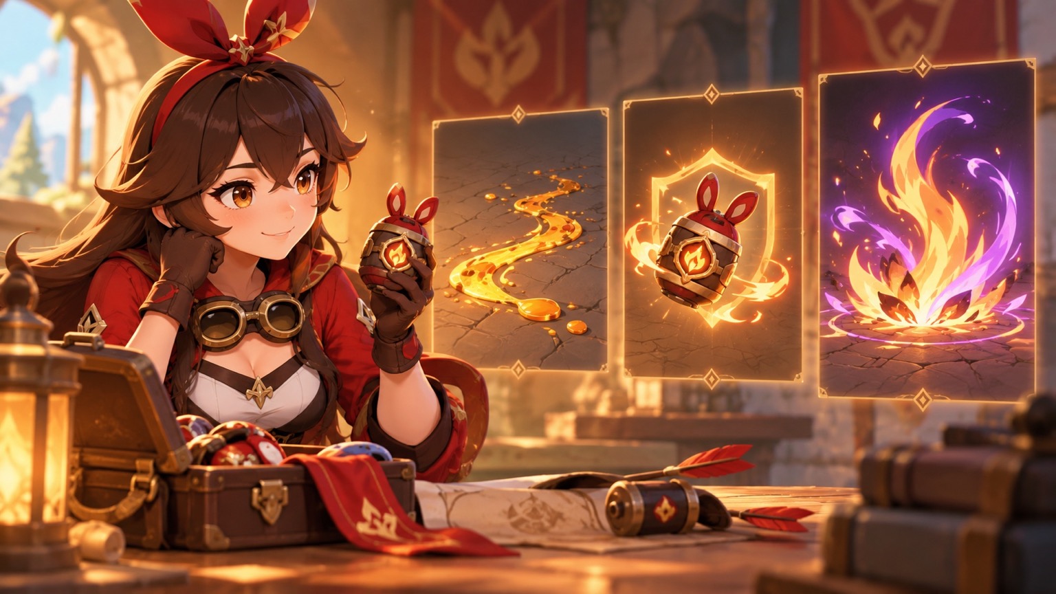 Amber reviewing the September balance changes to Wild Flames Fire Starters and her Hypercharge Buffie