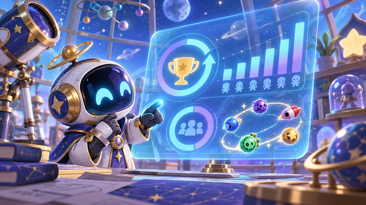 Cosmo shown with the leading trophy meta score and adjusted win rate