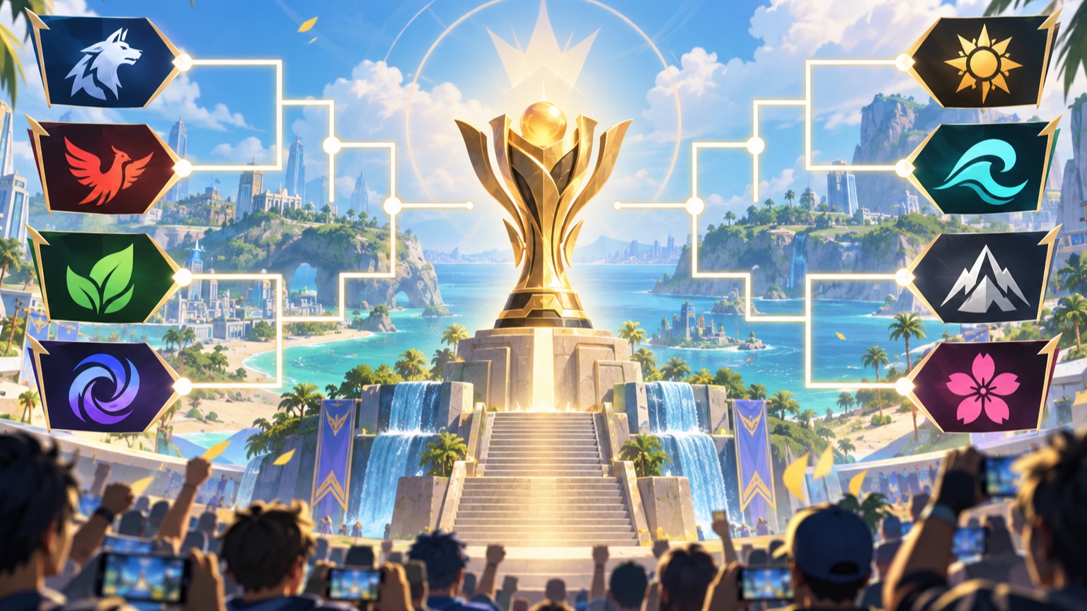 Eight-team Brawl Stars bracket narrowing to a Summer Derby champion