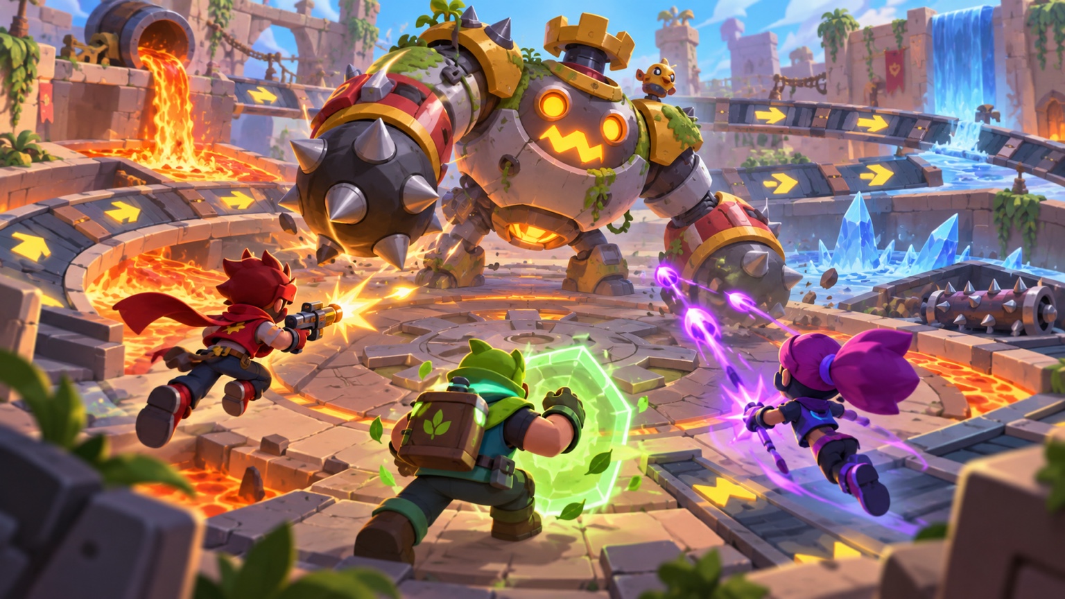 A replayable Brawl Stars boss encounter representing sustainable PVE content